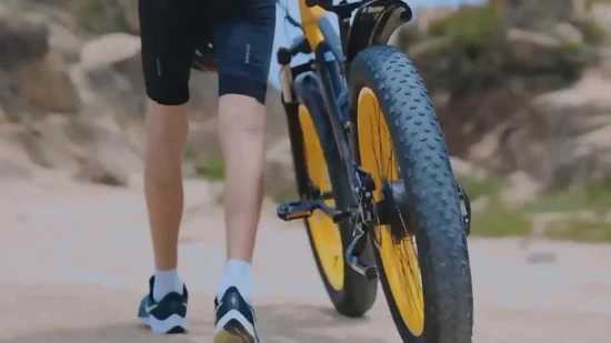 Bici elettrica di sport dell'incrociatore della spiaggia di 26